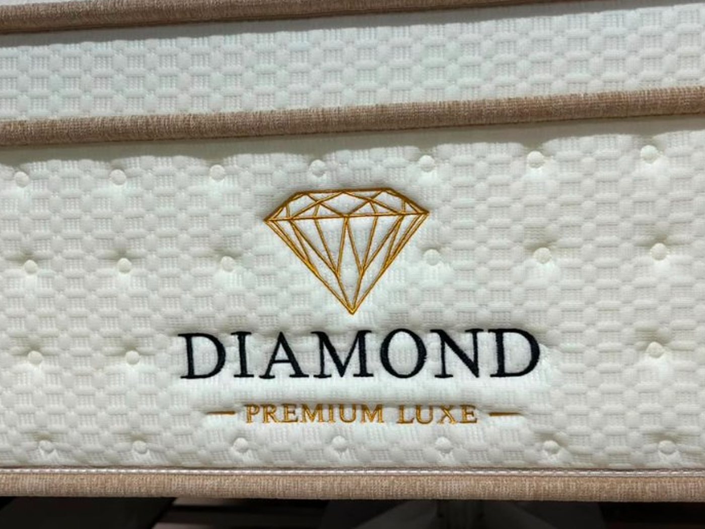 Diamond Premium Luxe mattress by Diamond Mattress UK, 30cm deep